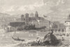GERMANY. Passau c1893 old antique vintage print picture