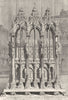 GERMANY. Nuremberg. St Sebald's Tomb c1893 old antique vintage print picture