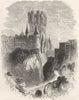 SPAIN. The Alcazar, Segovia c1893 old antique vintage print picture