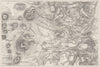 PUY-DE-DÔME. Auvergne & Cevennes. Dome c1878 old antique map plan chart