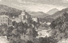 PUY-DE-DÔME. Auvergne and the Cevennes. Royat c1878 old antique print picture