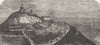 PUY-DE-DÔME. Summit with Observatory and Roman remains c1878 old antique print