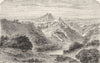 PUY-DE-DÔME. Auvergne & Cevennes. St Ivoine, Issoire c1878 old antique print