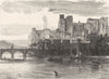 VAUCLUSE. Avignon c1878 old antique vintage print picture