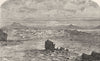 PYRÉNÉES-ATLANTIQUES. Biarritz c1878 old vintage print picture