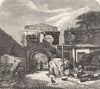 GIRONDE. Roman Circus, Bordeaux c1878 old antique vintage print picture