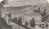 VOSGES. France. Plombieres c1878 old antique vintage print picture