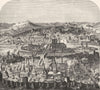 PARIS. Old Paris c1878 antique vintage print picture
