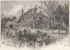 MASSACHUSETTS. New England. The Old Manse 1891 antique print picture
