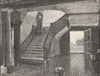 VIRGINIA. The Hall, Mount Vernon 1891 old antique vintage print picture