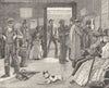 ILLINOIS. A Wayside Railway Depot 1891 old antique vintage print picture
