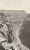 ARIZONA. The Grand Canyon of the Colorado 1891 old antique print picture