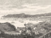 SCOTLAND. Oban c1886 old antique vintage print picture
