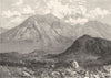 SCOTLAND. Marscow from Scuir-Na-Gillean c1886 old antique print picture