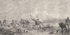 SCOTLAND. Curling c1886 old antique vintage print picture