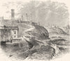 SCOTLAND. St Andrews c1886 old antique vintage print picture