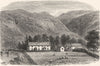 SCOTLAND. Dr Guthrie's house, Loch Lee c1886 old antique vintage print picture