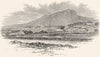 AUSTRALIA. Queensland. Townsville, North Queensland 1886 old antique print