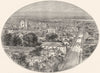AUSTRALIA. Western Australia. Perth 1886 old antique vintage print picture