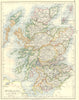 SCOTLAND. Scotland; Inset map of Shetland Islands 1897 old antique chart