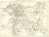 MOROCCO. Marocco 1897 old antique vintage map plan chart