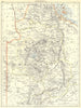 ETHIOPIA. Abyssinia 1897 old antique vintage map plan chart