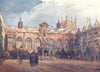 OXFORD. Oriel College 1903 old antique vintage print picture