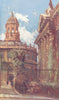 OXFORD. The Sheldonian Theatre and Old Clarendon buildings 1903 print
