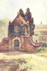 DORSET. Gateway, Poxwell Manor House 1908 old antique vintage print picture