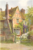 Milton's Cottage, Chalfont St. Giles. Buckinghamshire. By Ernest Haslehust 1920