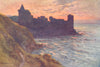 The Castle, St. Andrews, Fife. Scotland. By Ernest Haslehust 1920 old print