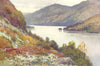Loch Lomond from Inversnaid. Scotland. By Ernest Haslehust 1920 old print