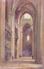SPAIN. Seville-Interior of the Cathedral 1908 old antique print picture