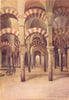 SPAIN. Cordoba-Mezquita 1908 old antique vintage print picture