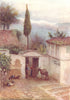 SPAIN. Granada-Near the Alhambra 1908 old antique vintage print picture