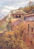SPAIN. Granada-Tocador de la Reina 1908 old antique vintage print picture