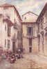 SPAIN. Granada-Old Ayuntamiento 1908 antique vintage print picture