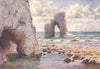 ISLE OF WIGHT. Freshwater and the Needles. Freshwater Bay 1908 old print
