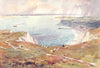 ISLE OF WIGHT. Freshwater and the Needles. Totland Bay 1908 old antique print