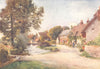 ISLE OF WIGHT. Calbourne 1908 old antique vintage print picture