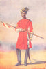 INDIA. Gov-General's Bodyguard Daffadar Sayyid of Shahpur(Musalman) 1911 print