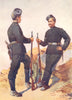 INDIA. Army. 39th Garhwal rifles Garhwalis 1911 old antique print picture