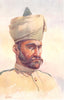 INDIA. 40th Pathans Malikdin Khel(Afridi) 1911 old antique print picture