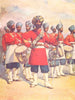 INDIA. 45th Rattray's Sikhs The Drums Jat Sikhs 1911 old antique print picture