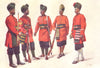 INDIA. 94th Russell; 95th; 96th Berar Jat; 97th Deccan; 98th Ahir Inf. Rgt 1911