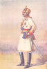 COL MAHARAJA SIR GANGA SINGH, BAHADUR OF BIKANER. Commandant Risala 1911 print