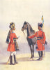 INDIA. Indian Army. Alwar Lancers; Commandant Chogan Rajput 1911 old print
