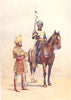 INDIA. Army Native States. Mysore transport corps Muslim; Lancers Madrasi 1911