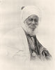 NIGERIA. The Shehu of Bornu 1936 old vintage print picture