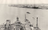 NIGERIA. Apapa Wharf, Lagos 1936 old vintage print picture